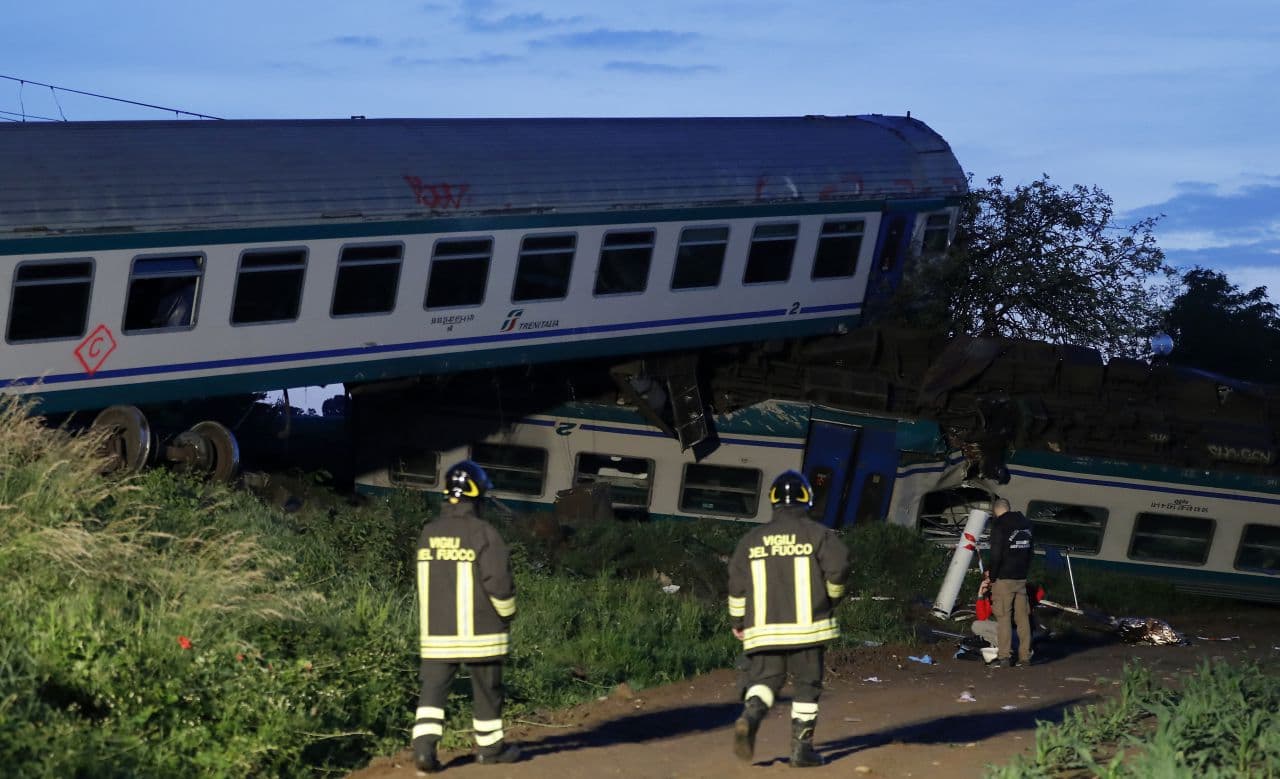 Halálos vasúti baleset történt Olaszországban