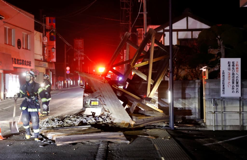 Erős földrengést észleltek Japán keleti részén, Fukusimában