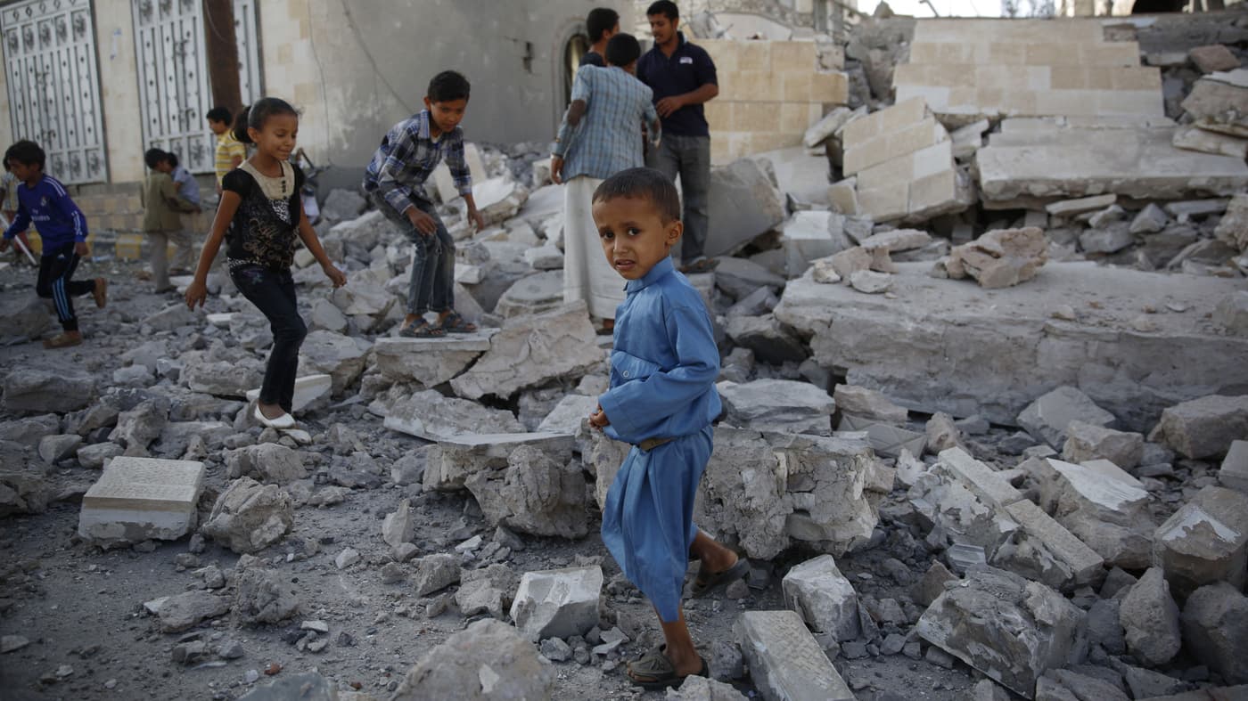 Tizenegy gyerek halt meg Jemenben az elmúlt napok támadásaiban