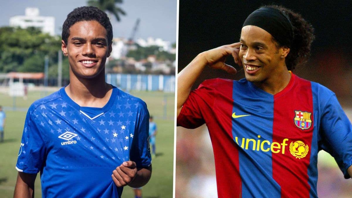 Ronaldinho fia profi szerződést kapott