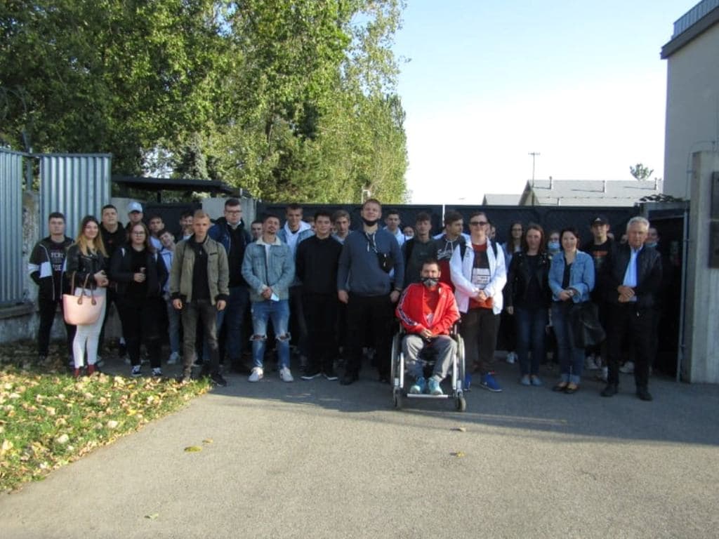 Történelmi tanulmányi úton jártak a dunaszerdahelyi Közös Igazgatású Szakközépiskola diákjai