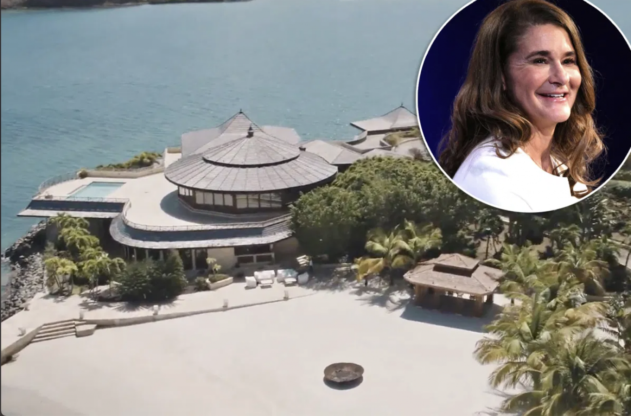 Luxusszigeten heveri ki válását Melinda Gates