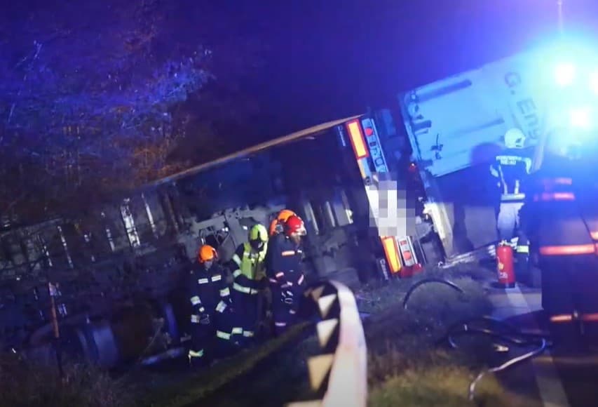 Balesetben meghalt egy magyar teherautósofőr Ausztriában (Videó)