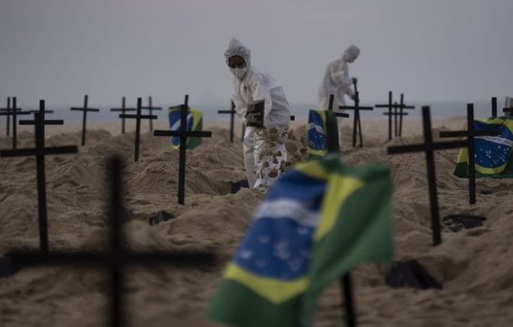 Brazíliában már 6,6 millióan fertőződtek meg az új koronavírussal