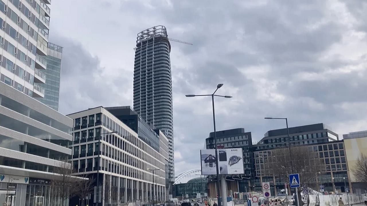Kétmillió eurós kilátás az ország első felhőkarcolójából - VIDEÓ