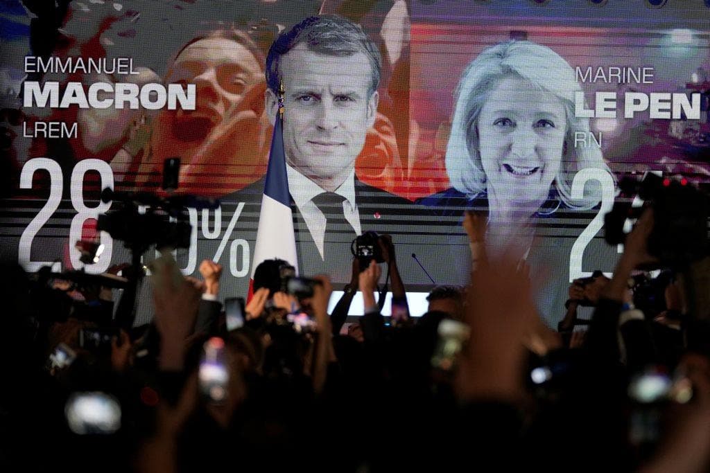 Francia elnökválasztás - Macron és Le Pen jutottak tovább a második fordulóba