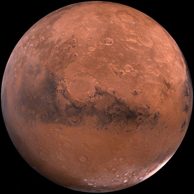 Színes globális térkép készült a Marsról (FOTÓ)