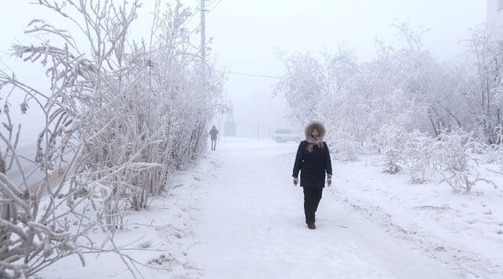 Hidegrekordokat mértek Nyugat-Szibériában a hétvégén