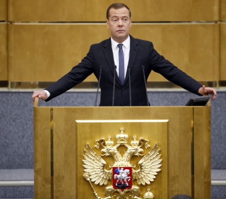 Ukrajna körözést adott ki Dmitrij Medvegyev és más orosz politikusok ellen