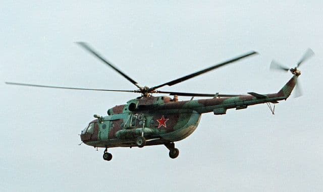 Lelőttek egy orosz katonai helikoptert Szíriában