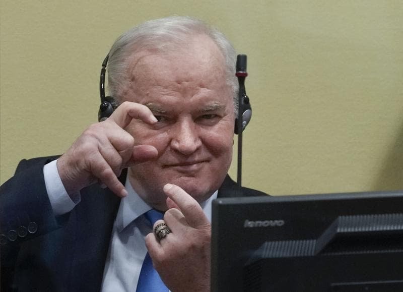 Elutasította a hágai nemzetközi bíróság Ratko Mladic fellebbezését, élete végéig börtönben marad