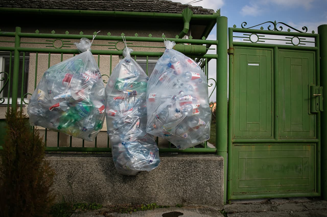 A tavalyi hulladékmennyiség 13,4%-át sikerült osztályozni Komáromban