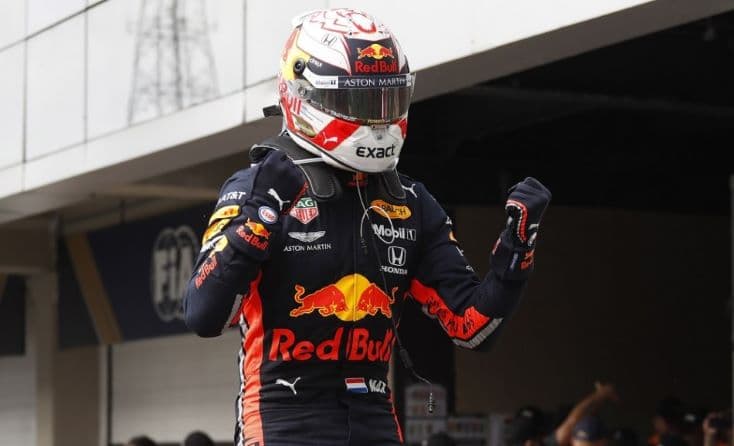 Forma-1 Kínai Nagydíj - Verstappené a Red Bull 100. pole pozíciója