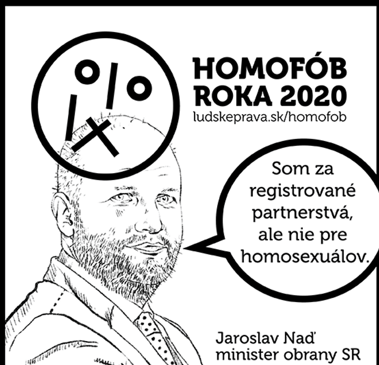 Az Év Homofóbja "megtisztelő" címet idén a védelmi miniszter kapja