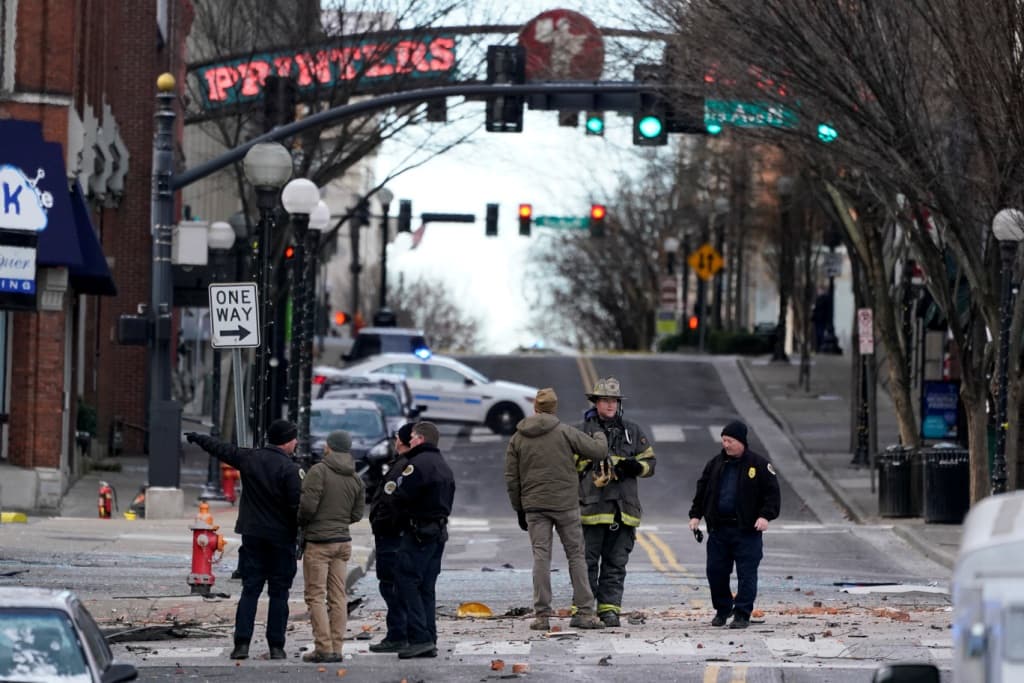 Az FBI is vizsgálja egy amerikai lakóautó belvárosi felrobbantását, terrorcselekményről lehet szó