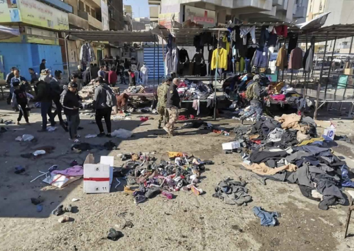 Öngyilkos merényleteket követtek el Bagdadban, halottak is vannak