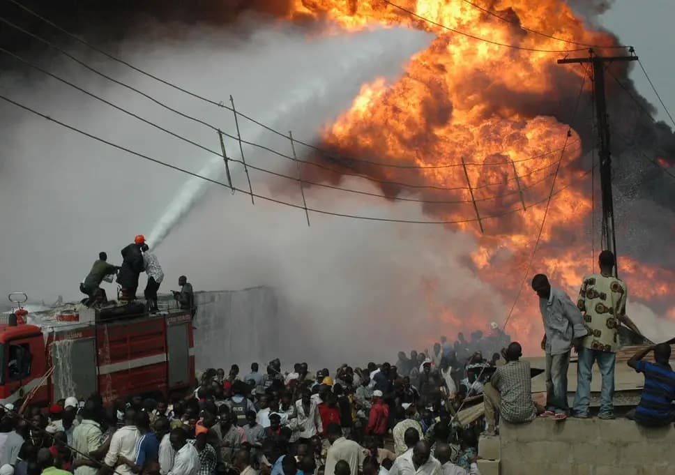 Nigériában felrobbant egy kőolajvezeték, sokan eltűntek!