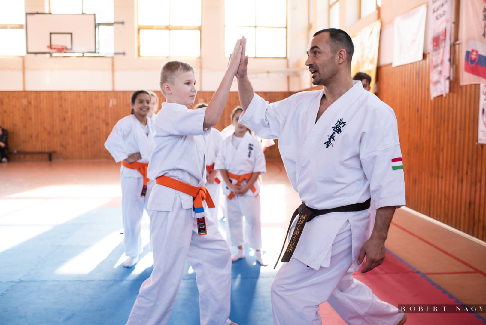 A legjobbaktól tanulhattak a Seishin Karate Klub növendékei