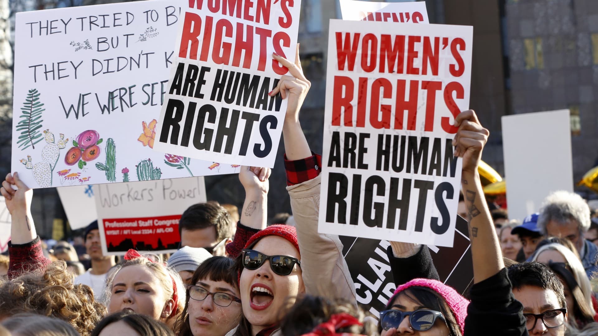 Számos országban tüntettek a nők jogaiért a nemzetközi nőnap alkalmából