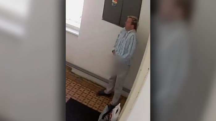 Iroda előtt kezdett maszturbálni egy férfi – a rendőrség nagy erőkkel keresi (videó)