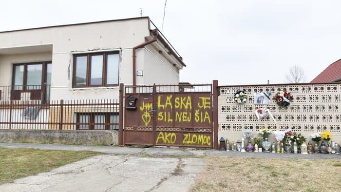 Szólásszabadság-emlékmű épül Ján Kuciak és Martina Kušnírová nagymácsédi házánál