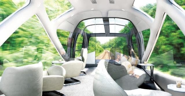 Többezer euróba kerül egy út ezen a japán luxusvonaton