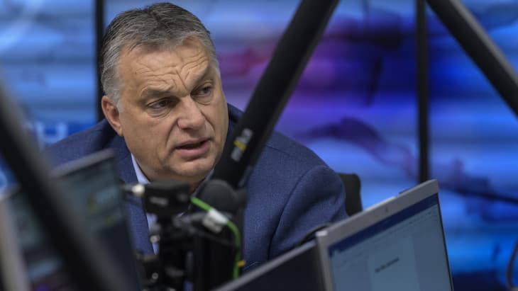 Orbán Viktor szerint pénteken eléri az 5,5 milliót a beoltottak száma Magyarországon