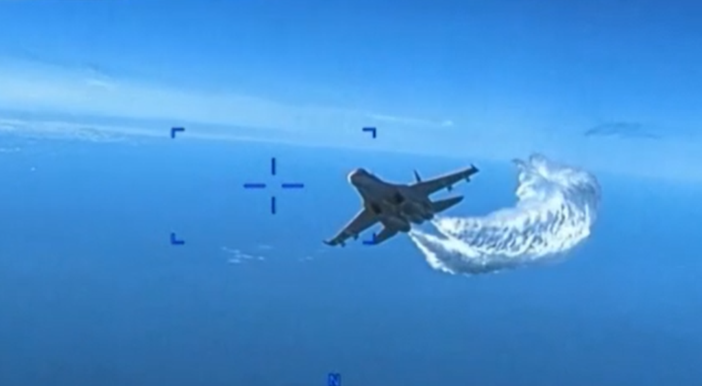Videón a Fekete-tenger felett történt drónincidens – a felvétel bizonyítja, ki mondott igazat