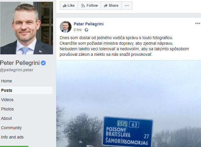 Pellegrini lebőgött a 63-as úti "incidenssel", a kommentelők hülyét csináltak belőle