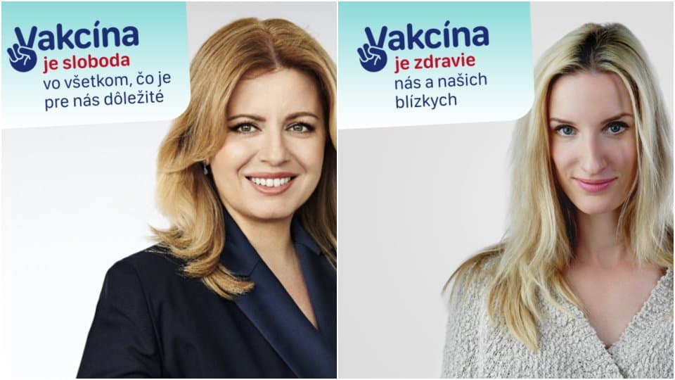 „A vakcina szabadság és győzelem” – Čaputová, Adela és Hamšík is szerepel Szlovákia oltási kampányában
