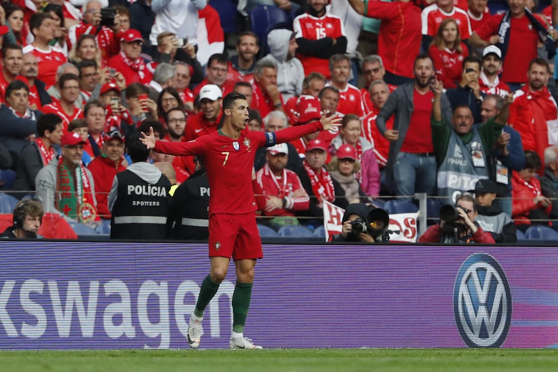 Nemzetek Ligája: Ronaldo hármat vágott Svájcnak!