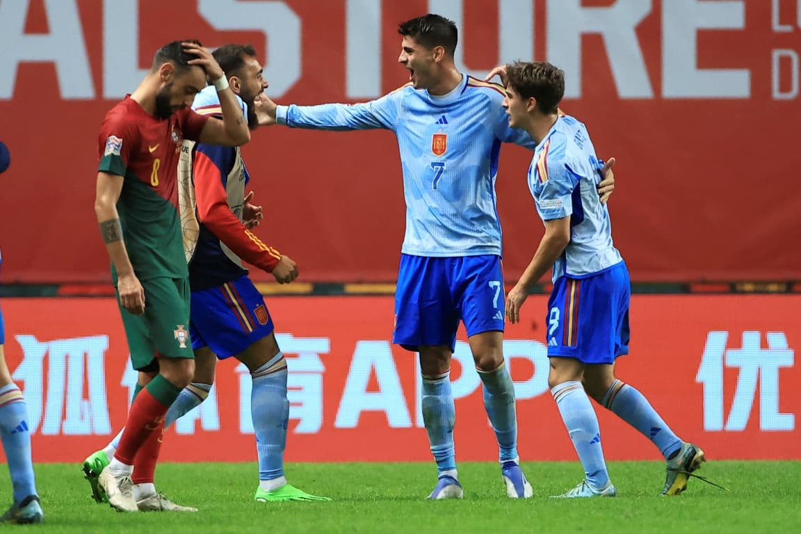 Nemzetek Ligája: Morata a 88. percben lőtte elődöntőbe a spanyolokat Bragában