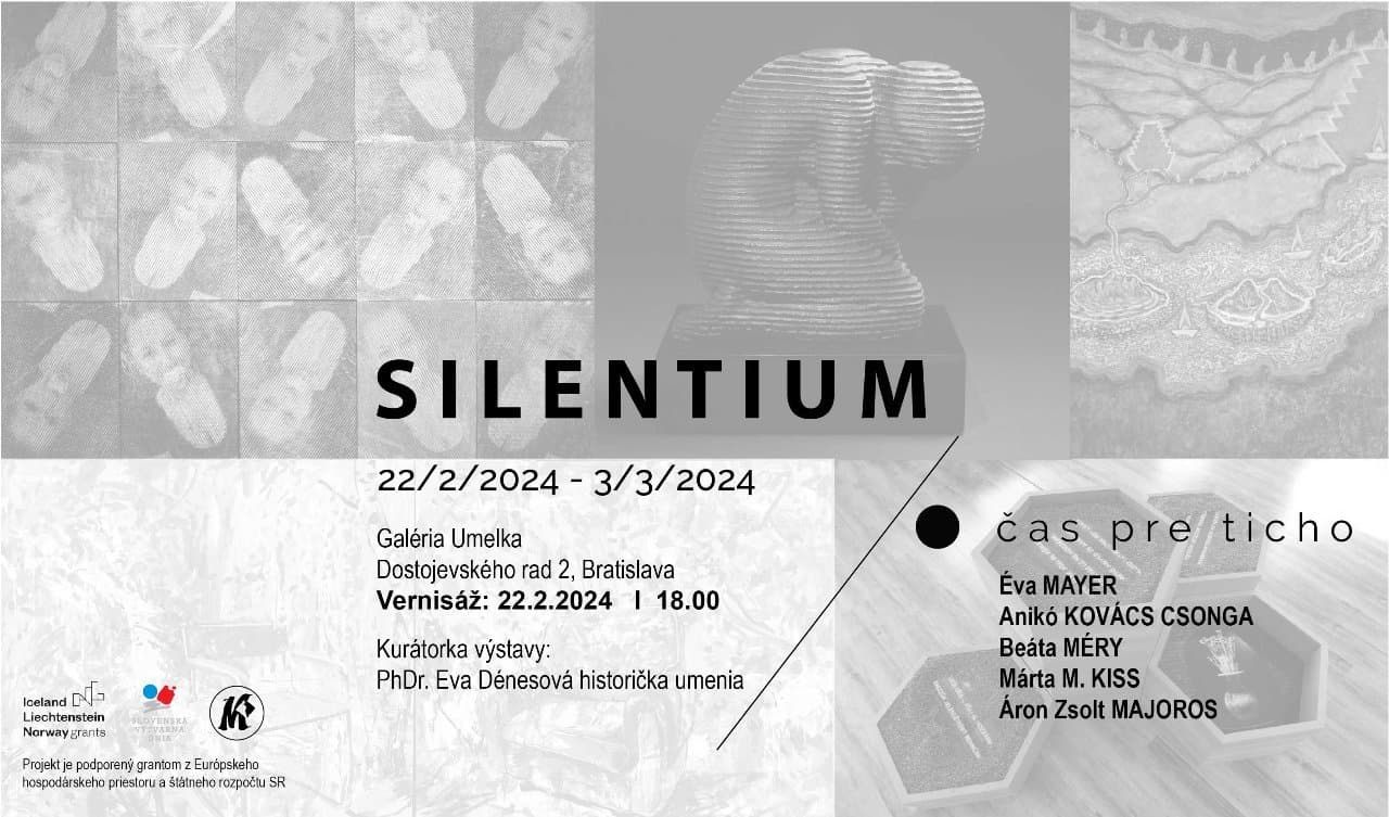 SILENTIUM – kiállítás a magyar-szlovák kulturális kapcsolatok erősítése céljából