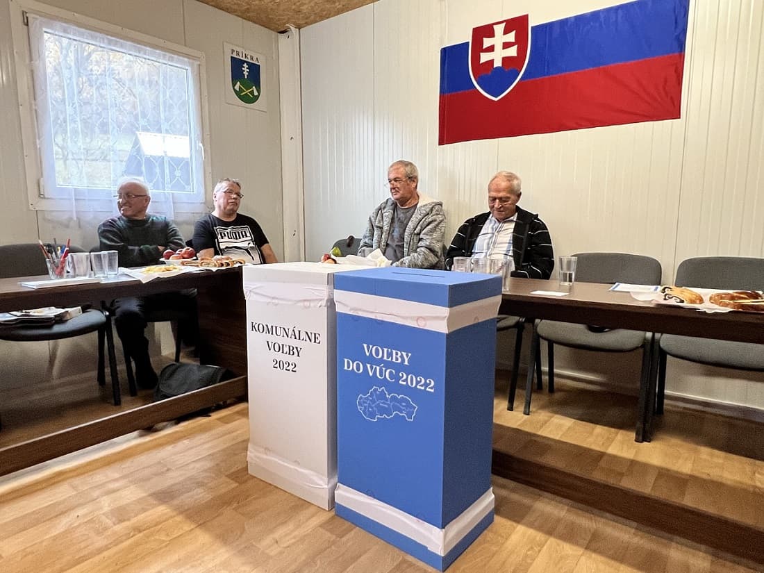 Szlovákia legkisebb községében is sikerült megszámolni mind a nyolc szavazatot
