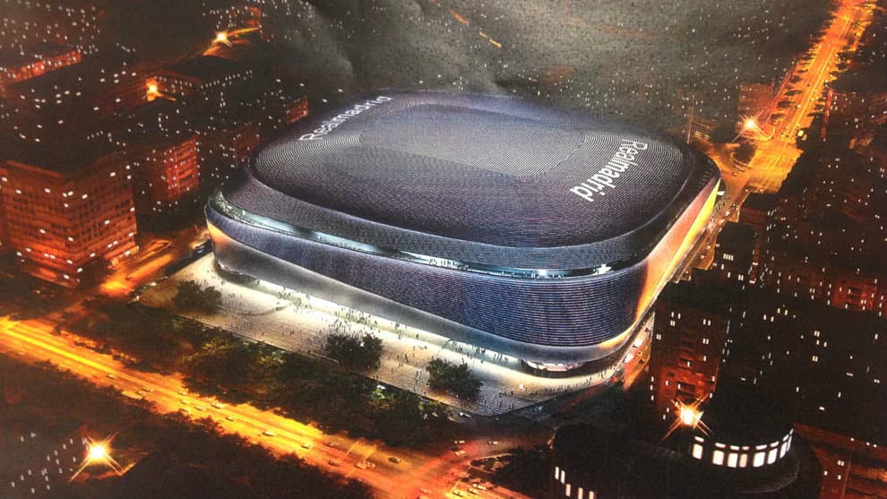 Brutálisan fog kinézni a Real Madrid új stadionja