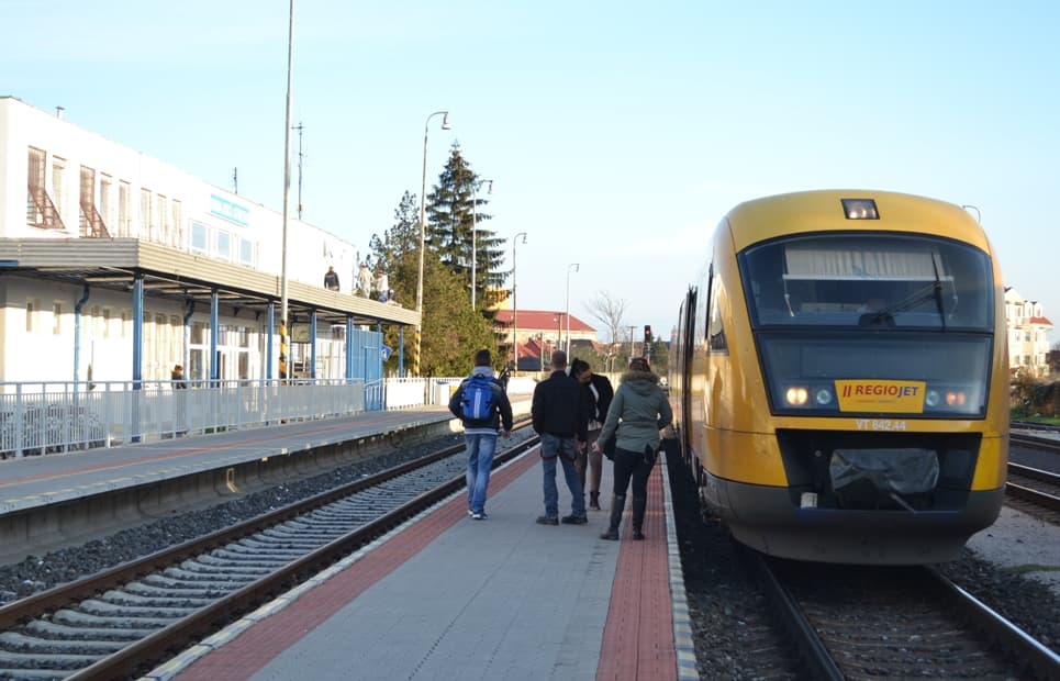 Milliók utaztak tavaly is a RegioJettel Komárom és Pozsony között