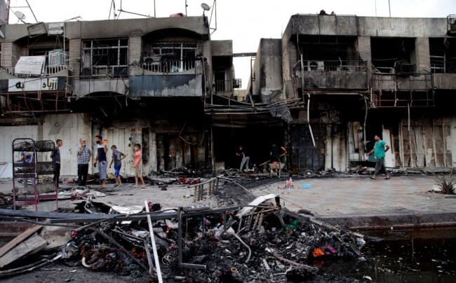 Sokan meghaltak a bagdadi öngyilkos merényletben
