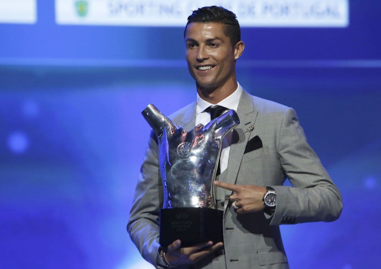 Ronaldo lett az Év Játékosa az UEFA-nál