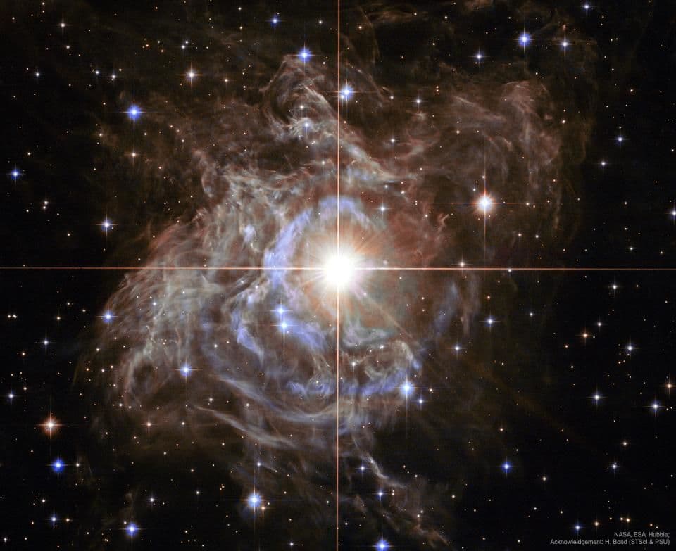 Haldokló csillagról készített felvételt a NASA (videó)