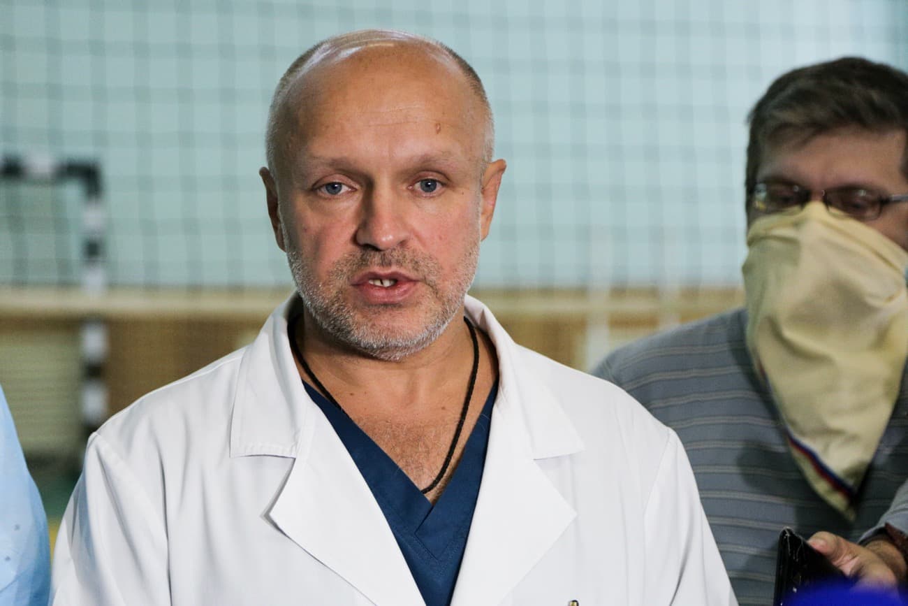 Az omszki kórház főorvosa szerint nem volt méreg Navalnij szervezetében