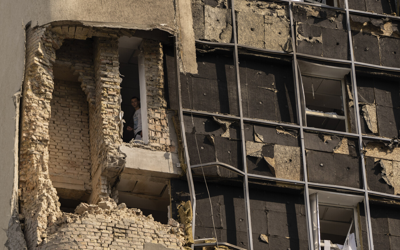 Dróntámadás ért egy lakóházat Odesszában, többen életüket vesztették