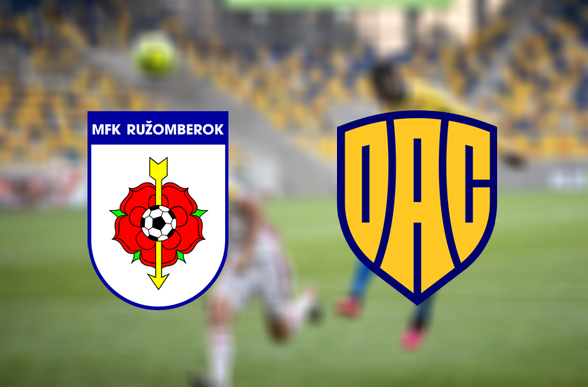 Fortuna Liga: MFK Ružomberok – FC DAC 1904 4:1 (Online)