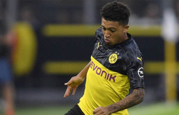 Súlyos büntetést kapott Jadon Sancho a Borussia Dortmundtól