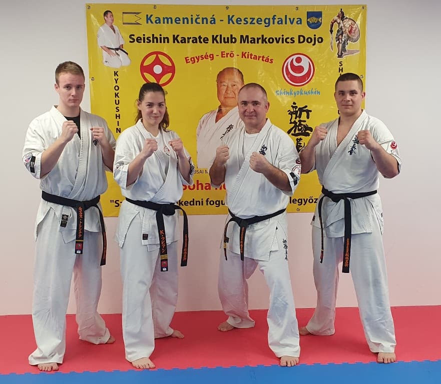 A Seishin Karate Klub kiemelkedő tehetségeit díjazták