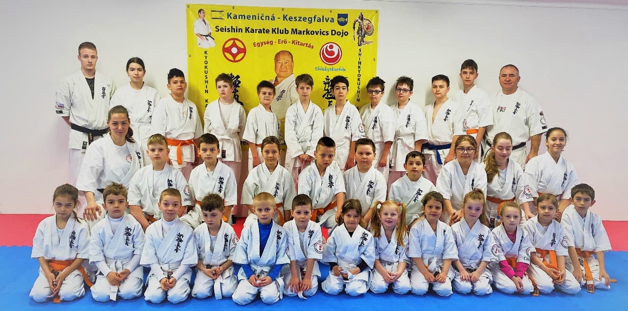 A májusi övvizsgára készülnek a  Seishin Karate Klub karatékái