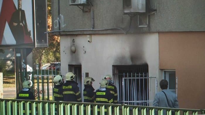 Tűz ütött ki egy pozsonyi hivatalban