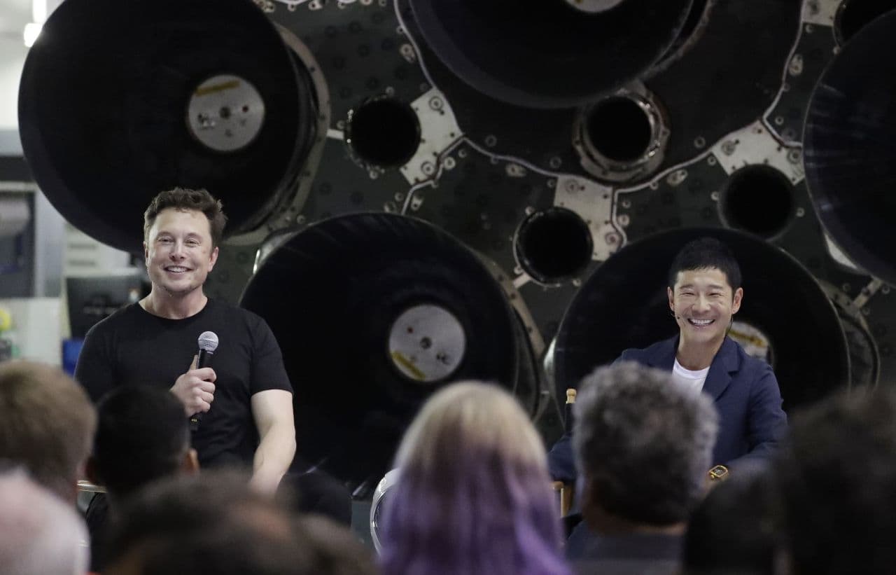 A SpaceX-szel mennek a japánok Hold-misszióra