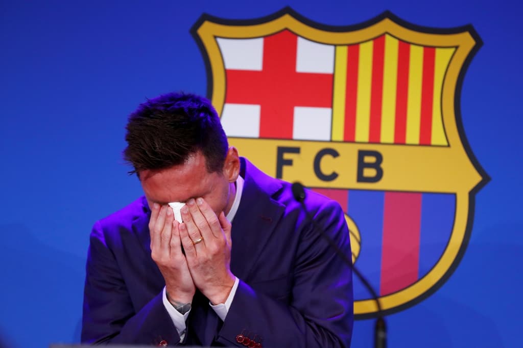 Messi a könnyeivel küszködve vett búcsút Barcelonától (VIDEÓ)