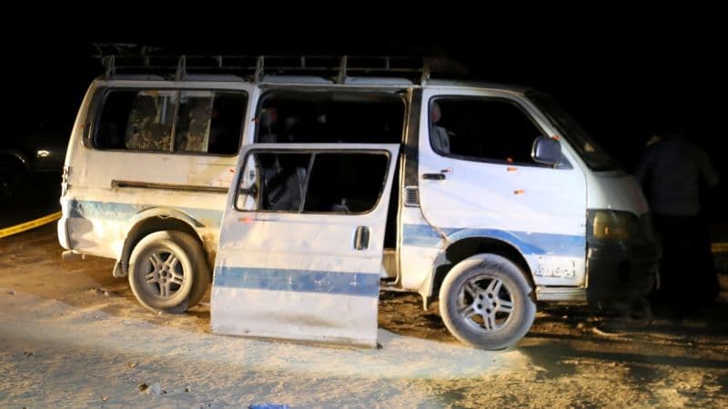Megtámadtak egy keresztény zarándokokat szállító buszt, többen meghaltak