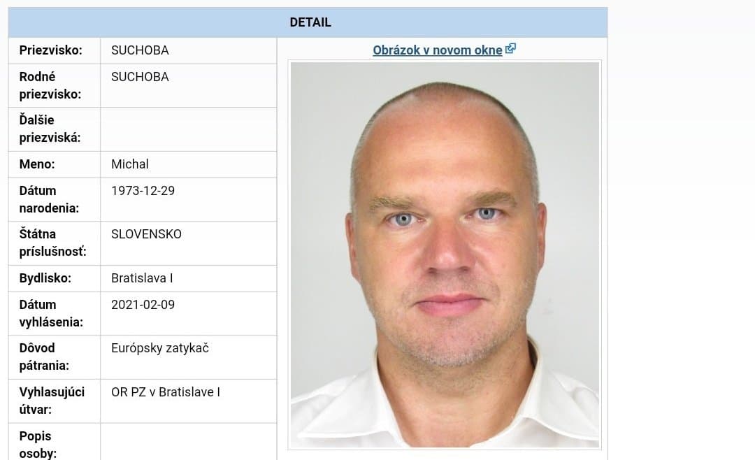 A rendőrség megerősítette, hogy őrizetbe vették Michal Suchobát